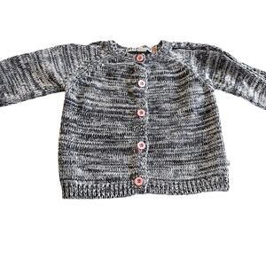MinyMo girls marled cardigan size 6 months